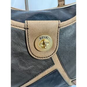 Relic Vegan Leather Patchwork Bag